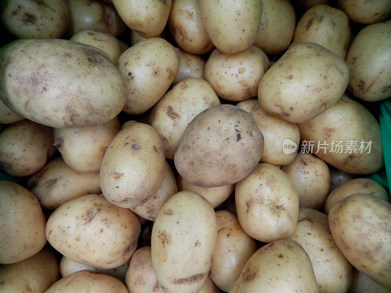 新挖土豆(Maris Piper)，超市，水果/蔬菜店，蔬菜水果店